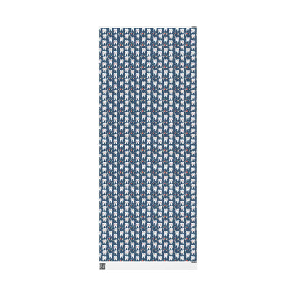 Orthodontist Wrapping Paper, Dentist Gift Wrap, Modern Tooth Design Holiday Fun Gift Wrap for Dental Office Dentist and Hygienists