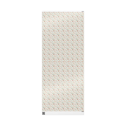 Dentist Gift Wrap, Minimal Tooth Pattern Paper, Dental Professional Gift Christmas Fun Gift Wrap for Dental Office Dentist and Hygienists