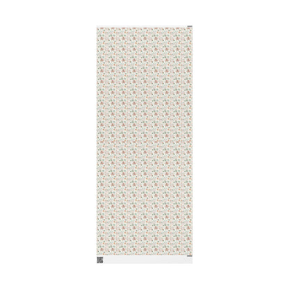 Dentist Gift Wrap, Minimal Tooth Pattern Paper, Dental Professional Gift Christmas Fun Gift Wrap for Dental Office Dentist and Hygienists