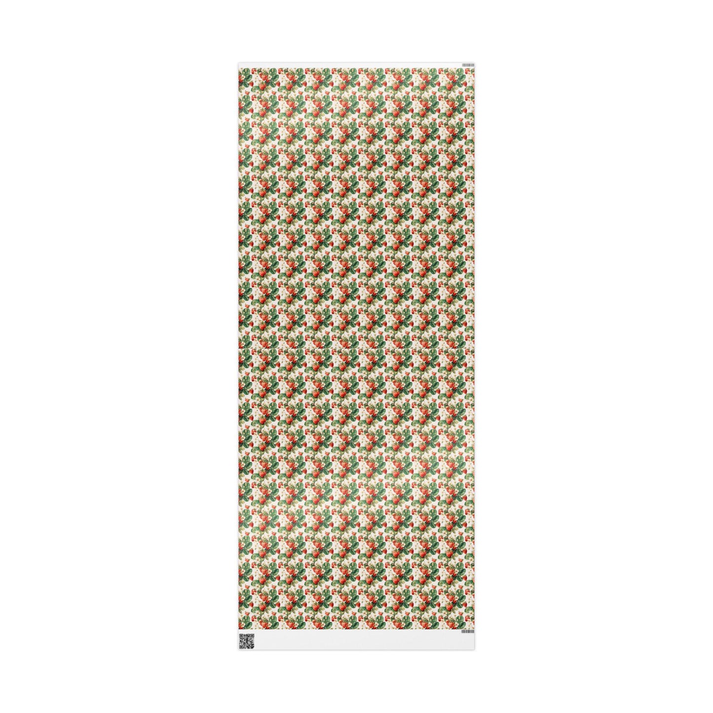 Strawberry Wrapping Paper for Baby Girl Shower Gifts | Sweet Berry Gift Wrap Sheets for Moms | Cute Party Packaging