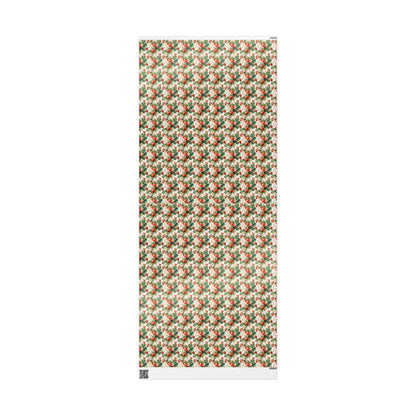 Strawberry Wrapping Paper for Baby Girl Shower Gifts | Sweet Berry Gift Wrap Sheets for Moms | Cute Party Packaging