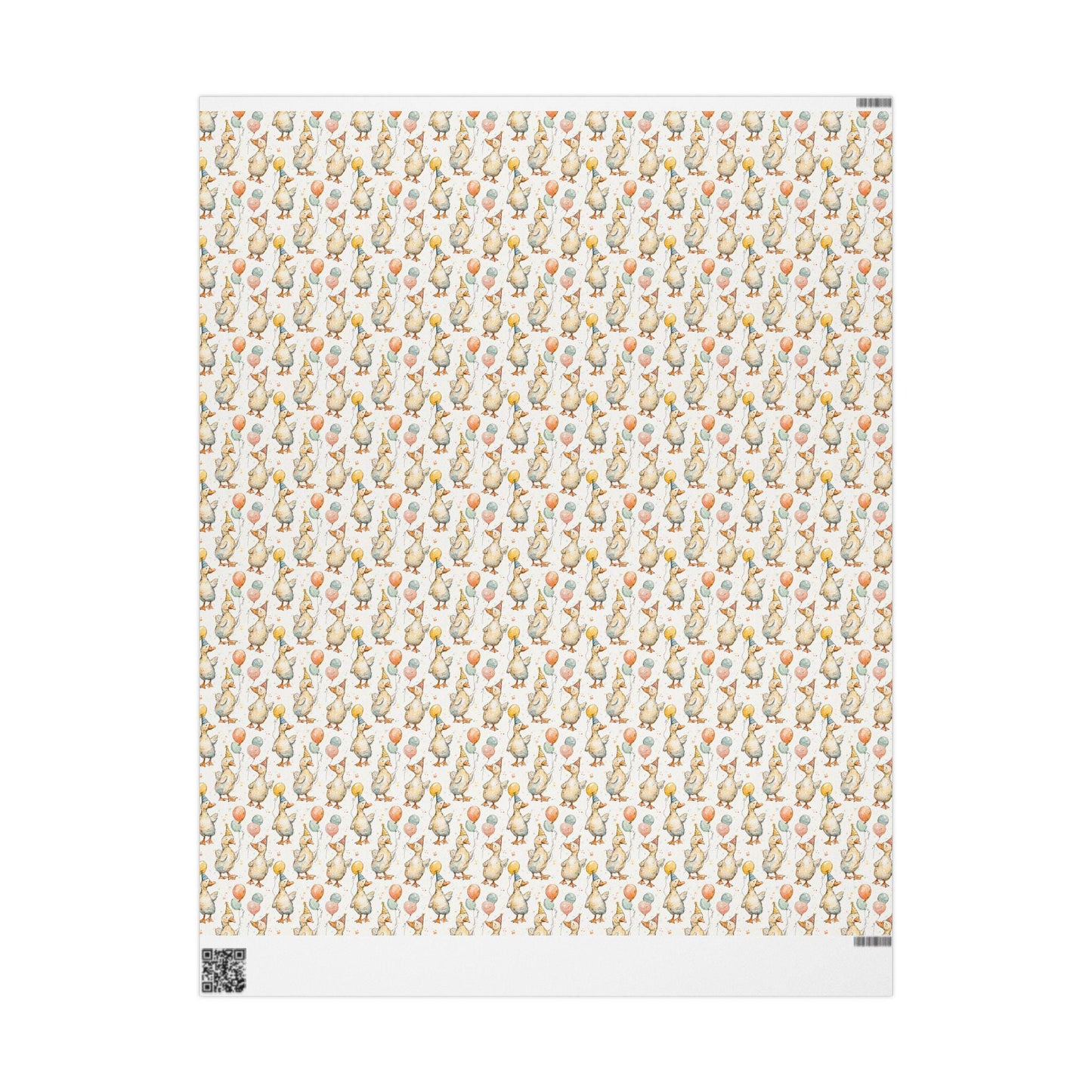 Goose Birthday Wrapping Paper for Kids Gifts | Funny Farm Animal Gift Wrap for Boys, Girls & Animal Lovers Gooses Themed Birthday Party