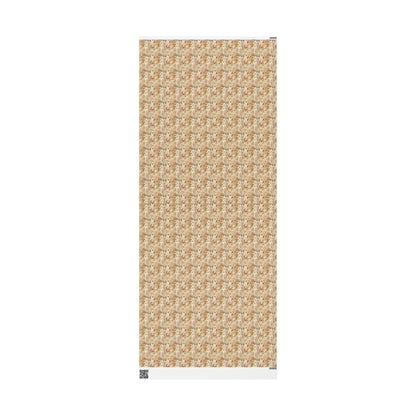 Vintage Wildflower Wrapping Paper for Aunt Birthday | Classic Botanical Gift Wrap for Elegant Present Packaging