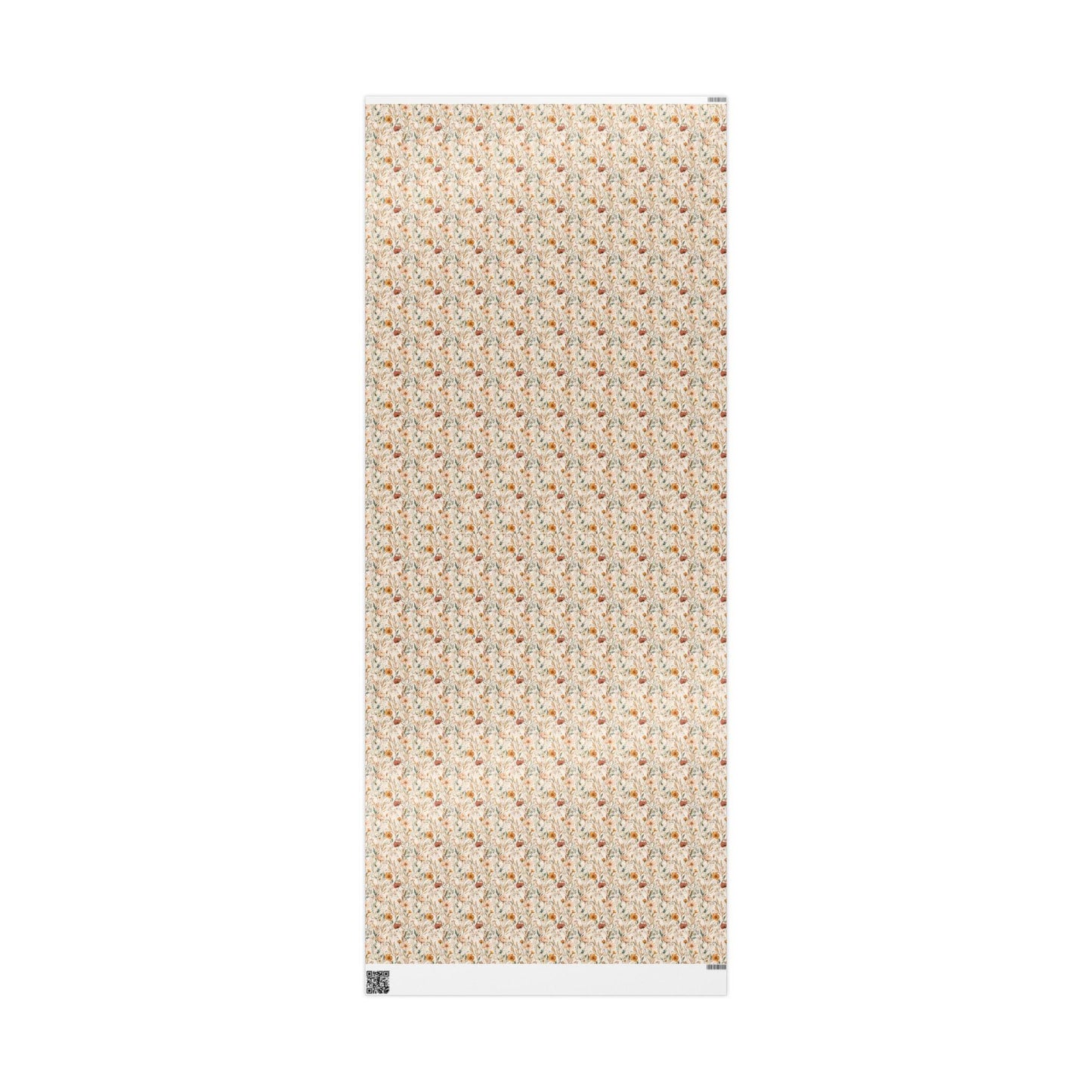 Wildflower Wrapping Paper for Flower Girl Gifts | Boho Floral Gift Wrap for Rustic Wedding Party Accessories
