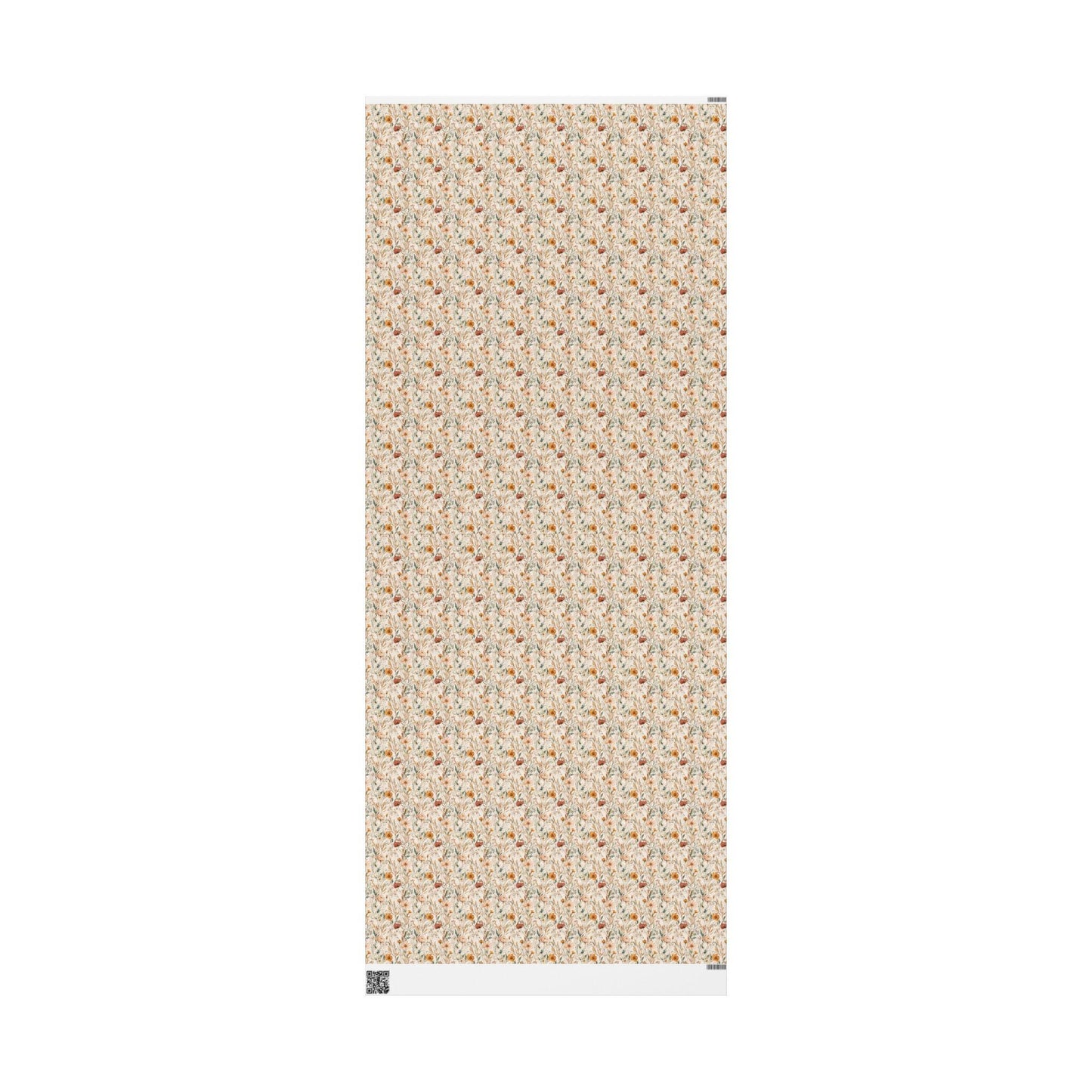 Wildflower Wrapping Paper for Flower Girl Gifts | Boho Floral Gift Wrap for Rustic Wedding Party Accessories