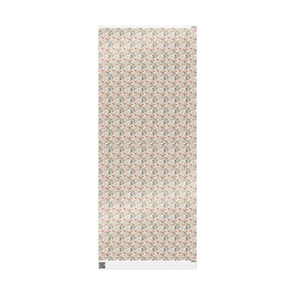 Botanical Wildflower Gift Wrap for Mother's Day | Eco Friendly Floral Wrapping Paper for Women Who Love Gardening
