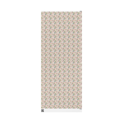 Botanical Wildflower Gift Wrap for Mother's Day | Eco Friendly Floral Wrapping Paper for Women Who Love Gardening