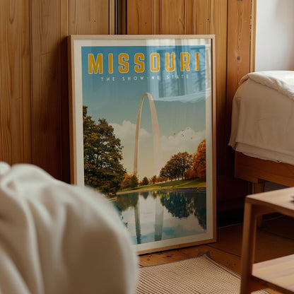 Missouri Poster, Missouri Print, Missouri State Wall Art, Missouri Home Decor, Missouri Photo, Missouri Gift, Kansas City, St. Louis