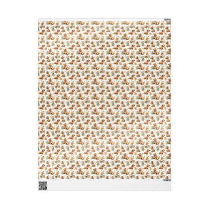 Cute Dachshund Christmas wrapping paper for Dog Lovers | Weiner Dog gift wrap for Doxie Mama, Dachshund Mom or Sausage Dog Fan