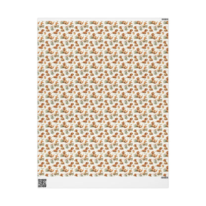 Cute Dachshund Christmas wrapping paper for Dog Lovers | Weiner Dog gift wrap for Doxie Mama, Dachshund Mom or Sausage Dog Fan