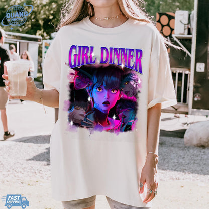 Girl Dinner Sajaboys Kpop Demon Hunters Baby Shirt,Girl Dinner Kpop Demon Hunters Saja Boys Bootleg Shirt,Gift For Fan Kpop Lovers