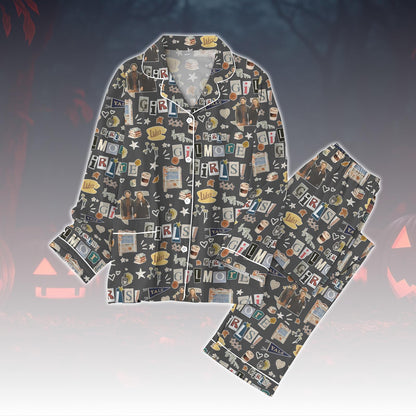 Star Hollow Pajamas Set, Dragonfly Inn Pajamas Party, Stars Hollow Pajamas Family, Pajamas For Her, Girls Tv Series Pajamas