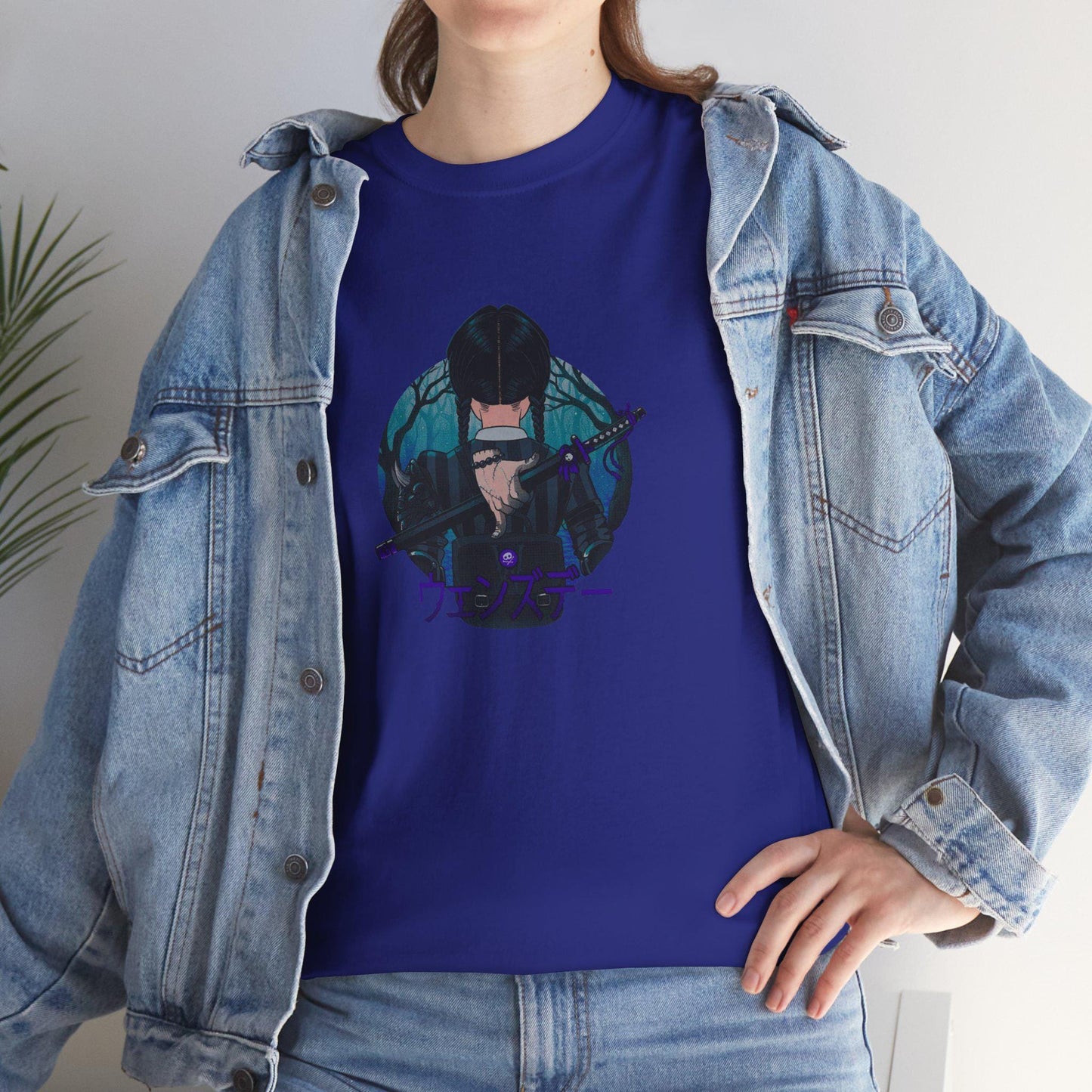 Wednesday Adam Unisex Tee, Gothic Halloween Shirt, Alternative Fashion Top, Spooky T-shirt, Dark Aesthetic Clothing, Creepy Graphic Tee