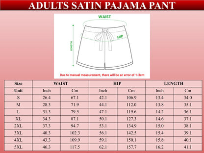 Western Cowgirl Satin Pajama Set, Rodeo Horse & Cactus Print Sleepwear, Pink Country Girl Short Sleeve Button Up Loungewear Gift For Women  Pajamas Set