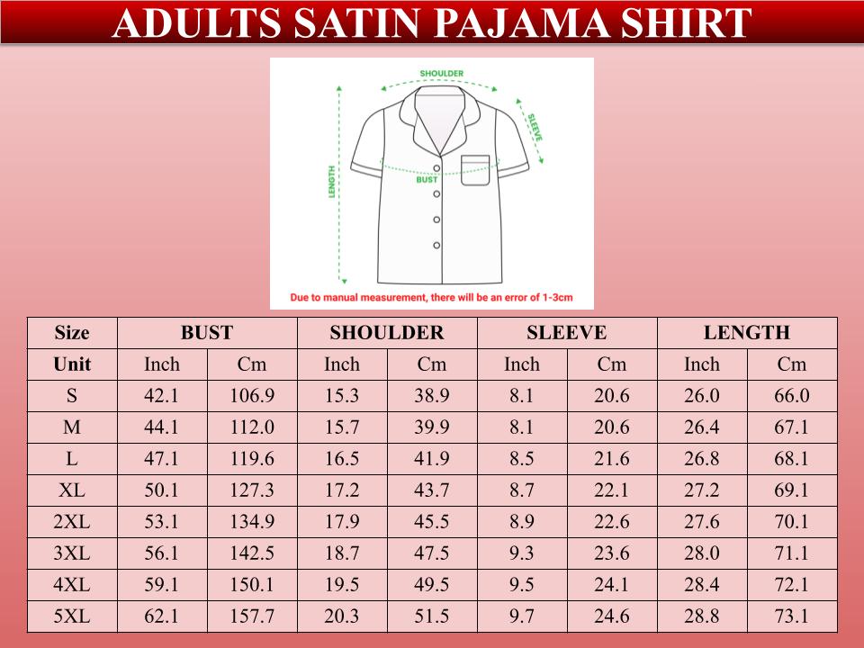 Western Cowgirl Satin Pajama Set, Rodeo Horse & Cactus Print Sleepwear, Pink Country Girl Short Sleeve Button Up Loungewear Gift For Women  Pajamas Set