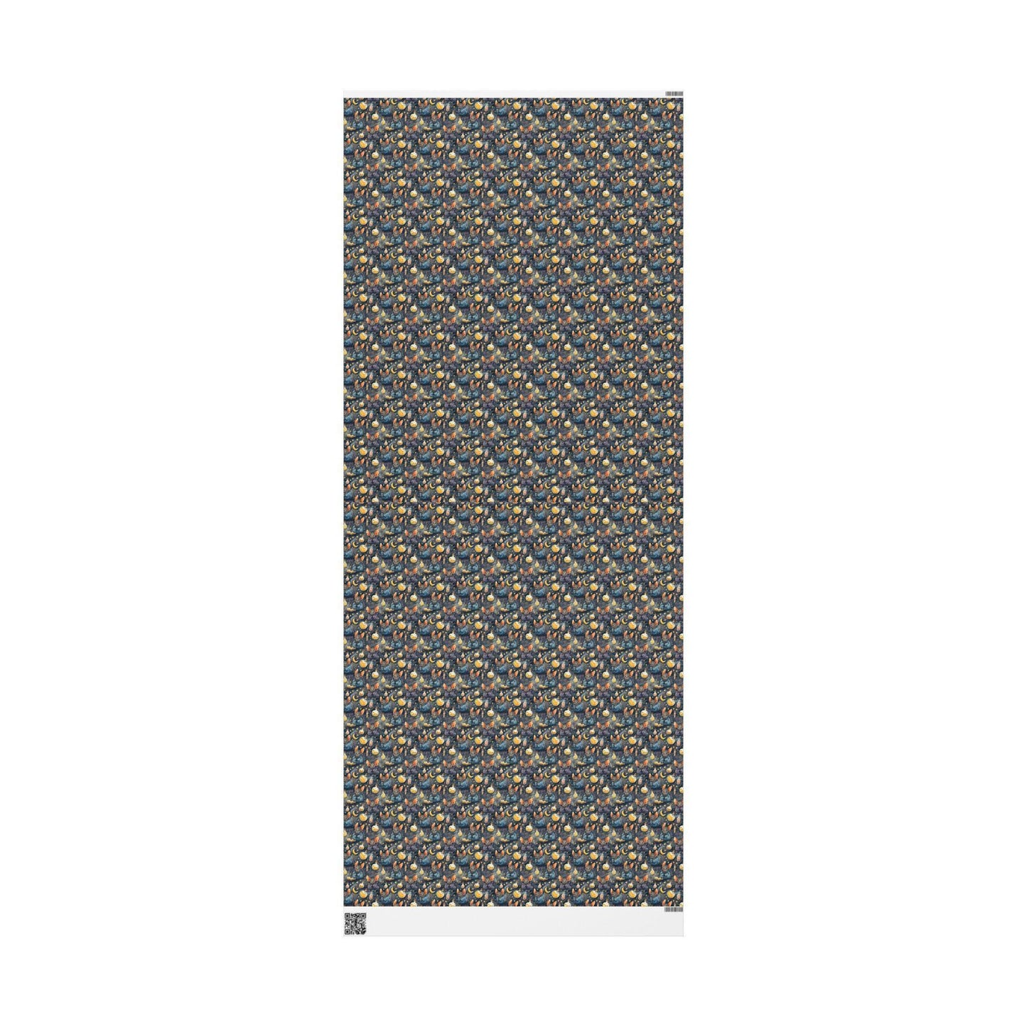 Pastel Goth Bat Wrapping Paper for Halloween Baby Showers, Creepy Cute Birthday Wrap for Alternative Moms #11