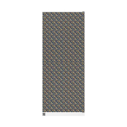 Pastel Goth Bat Wrapping Paper for Halloween Baby Showers, Creepy Cute Birthday Wrap for Alternative Moms #11