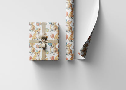 Corgi Gift Wrapping Paper for Dog Lovers | Cute Dog Mom Present Wrap for Corgi Owners, Pet Parent Birthday Gift Wrap #2