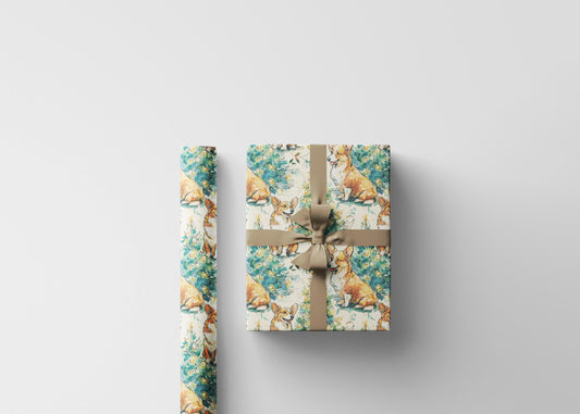 Corgi Wrapping Paper for Puppy Parties | Dog Mom Gift Wrap Idea for Pet Birthdays, Dog Lovers, and Animal Fans #10