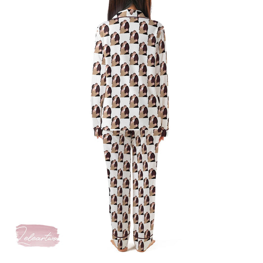 Anakin and Padme Pajama Set – Star Couple Short Sleeve Sleepwear, Soft Star-Inspired Loungewear Gift for Fans