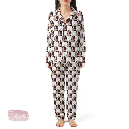 Anakin and Padme Pajama Set – Star Couple Short Sleeve Sleepwear, Soft Star-Inspired Loungewear Gift for Fans