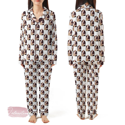 Anakin and Padme Pajama Set – Star Couple Short Sleeve Sleepwear, Soft Star-Inspired Loungewear Gift for Fans