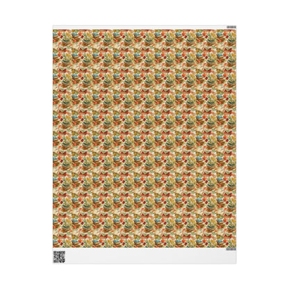 Vintage Book Nerd Gift Wrap for Bookworm Smut Reader Librarian Holiday Wrapping Paper Book Club Present Wrap #2