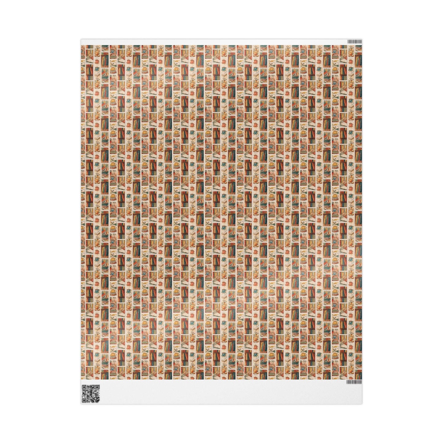Bookworm Birthday Wrapping Paper for Librarians Book Nerds Smut Readers and Cozy Book Club Fans #10
