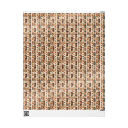 Bookworm Birthday Wrapping Paper for Librarians Book Nerds Smut Readers and Cozy Book Club Fans #10