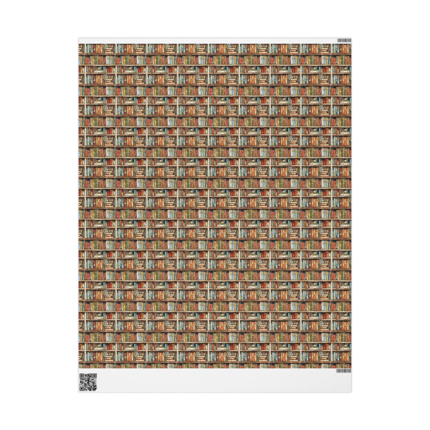 Cozy Bookish Wrapping Paper for Bookworms and Librarians Gift Wrap for Readers Book Nerd Book Club Theme #17