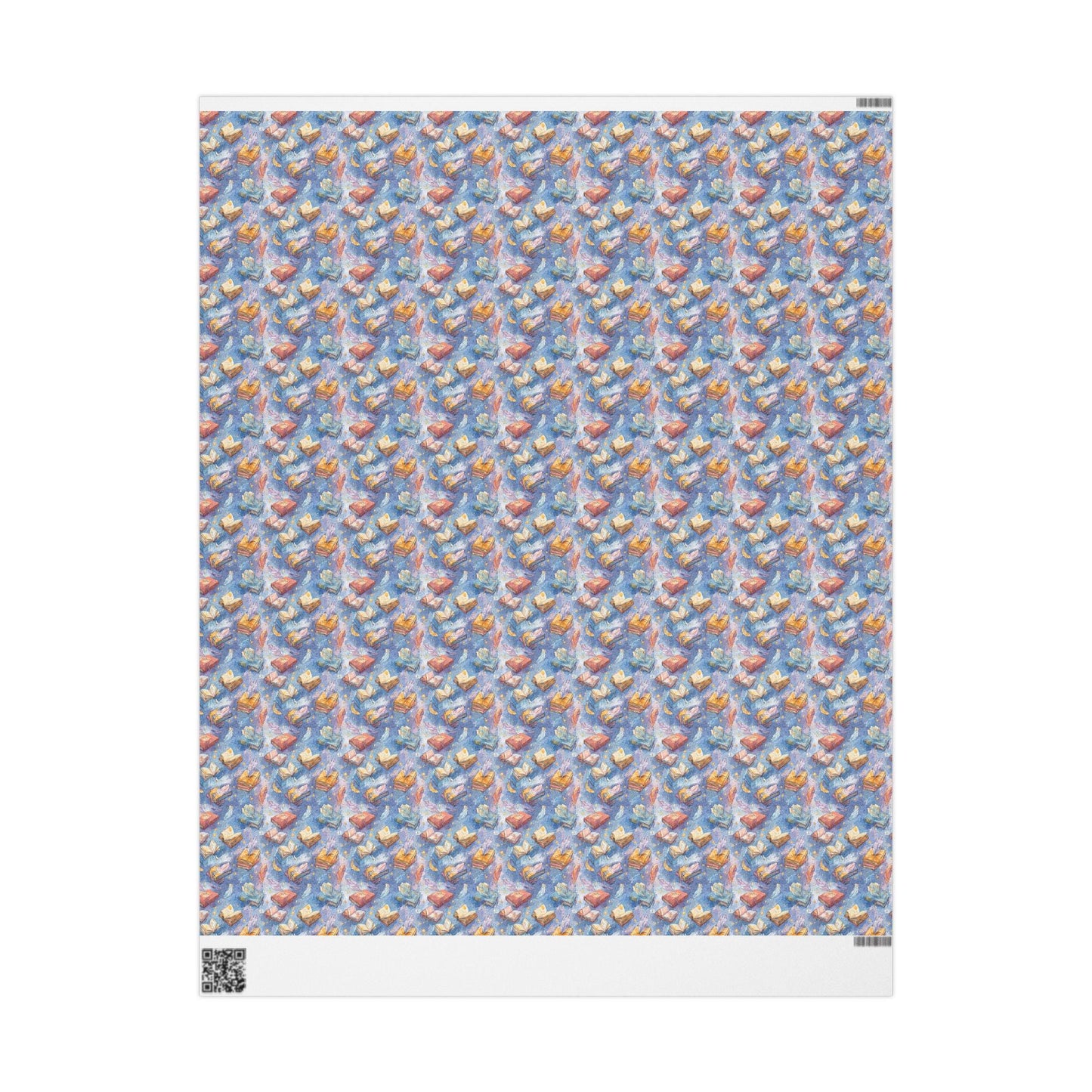 Book Nerd Christmas Wrapping Paper for Bookworms Librarian Gifts Cute Book Club Holiday Gift Wrap #7