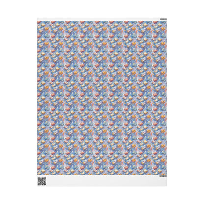 Book Nerd Christmas Wrapping Paper for Bookworms Librarian Gifts Cute Book Club Holiday Gift Wrap #7