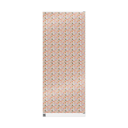 Italian Summer Gift Wrap Vintage Sardine and Seafood Print Wrapping Paper for Mediterranean Foodie Gifts & Custom Amalfi Coast Celebrations