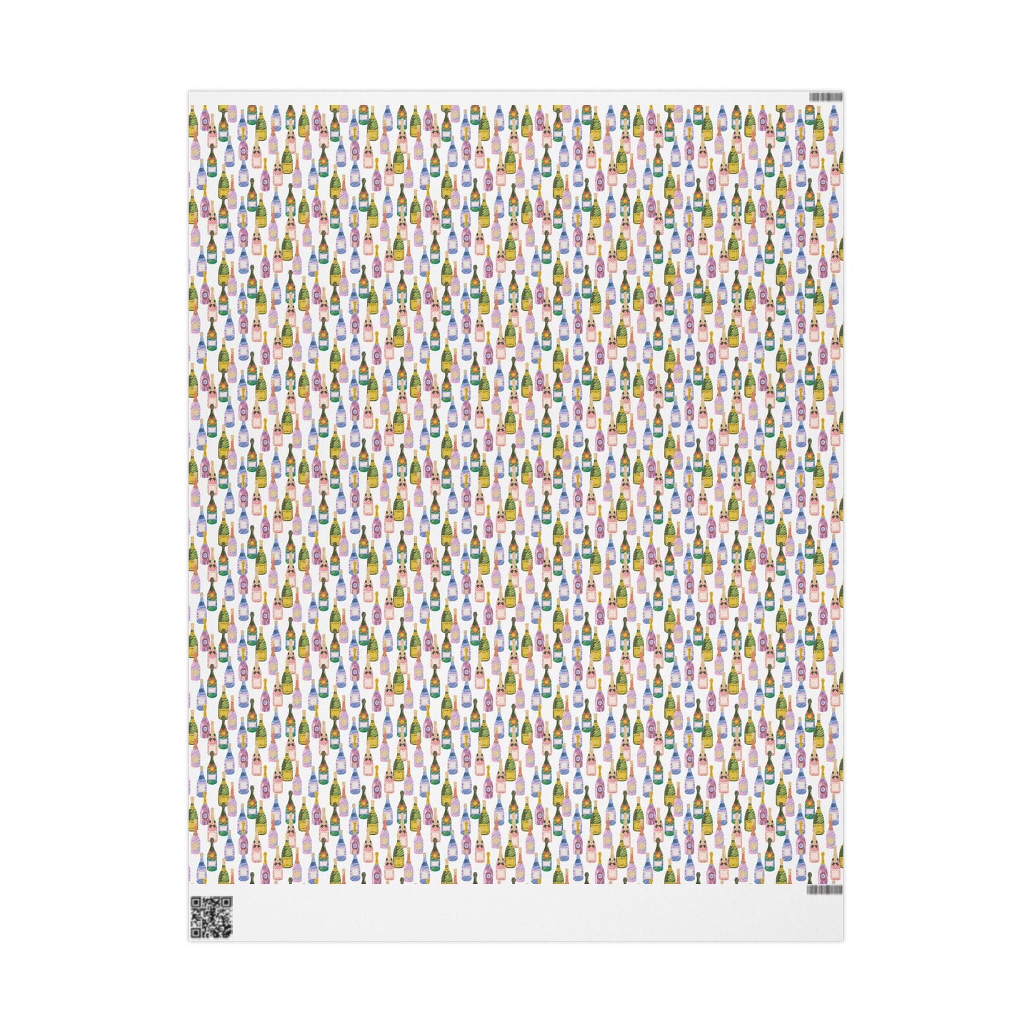 Italian Bachelorette Wrapping Paper Amalfi Coast Alcohol Bottle Gift Wrap Wine & Spirits Alfresco Dining Foodie Party Italian Summer Vibe