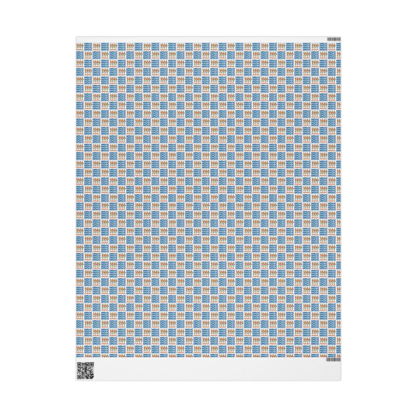 Retro Sardine and Seafood Print Tin fish Wrapping Paper Italian Summer Gift Wrap Custom chef Mediterranean Foodie Gifts & Amalfi Coast