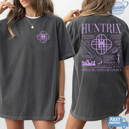 Kpop Demon Hunters Shirt, Huntrix tee , Kpop idol group shirt, Mira, Rumi, Joy shirt, Huntrix fan, kpop fan, korea shirt