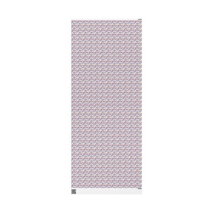 Nautical Coastal Wrapping Paper Coconut girl Beachy Gift Wrap Italian Summer Exotic fruits Hawaii Birthday bachelorette Beach wedding wrap