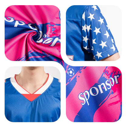 Custom Football Jersey For Men Women Youth, Custom Name & Number Football Jersey, Football Jersey Uniform For Football Team Football Fans