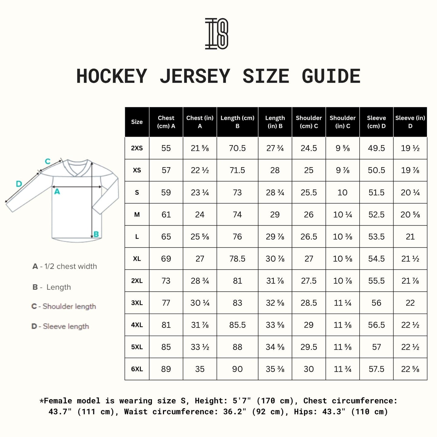 Unisex Oversized T8 Concert Hockey Jersey – Lightweight Concert Streetwear with Bold Number 8