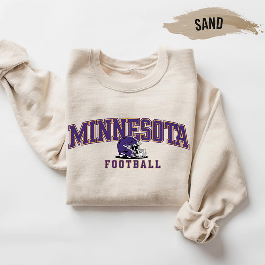 Minnesota Football Shirt, Minnesota Football Sweatshirt, Retro Style Minnesota Football Shirt, Sunday Football Sweatshirt