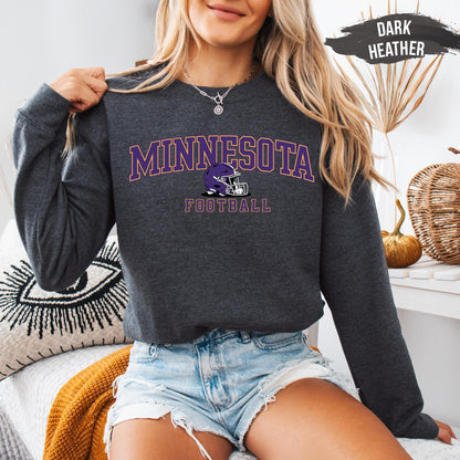 Minnesota Football Shirt, Minnesota Football Sweatshirt, Retro Style Minnesota Football Shirt, Sunday Football Sweatshirt