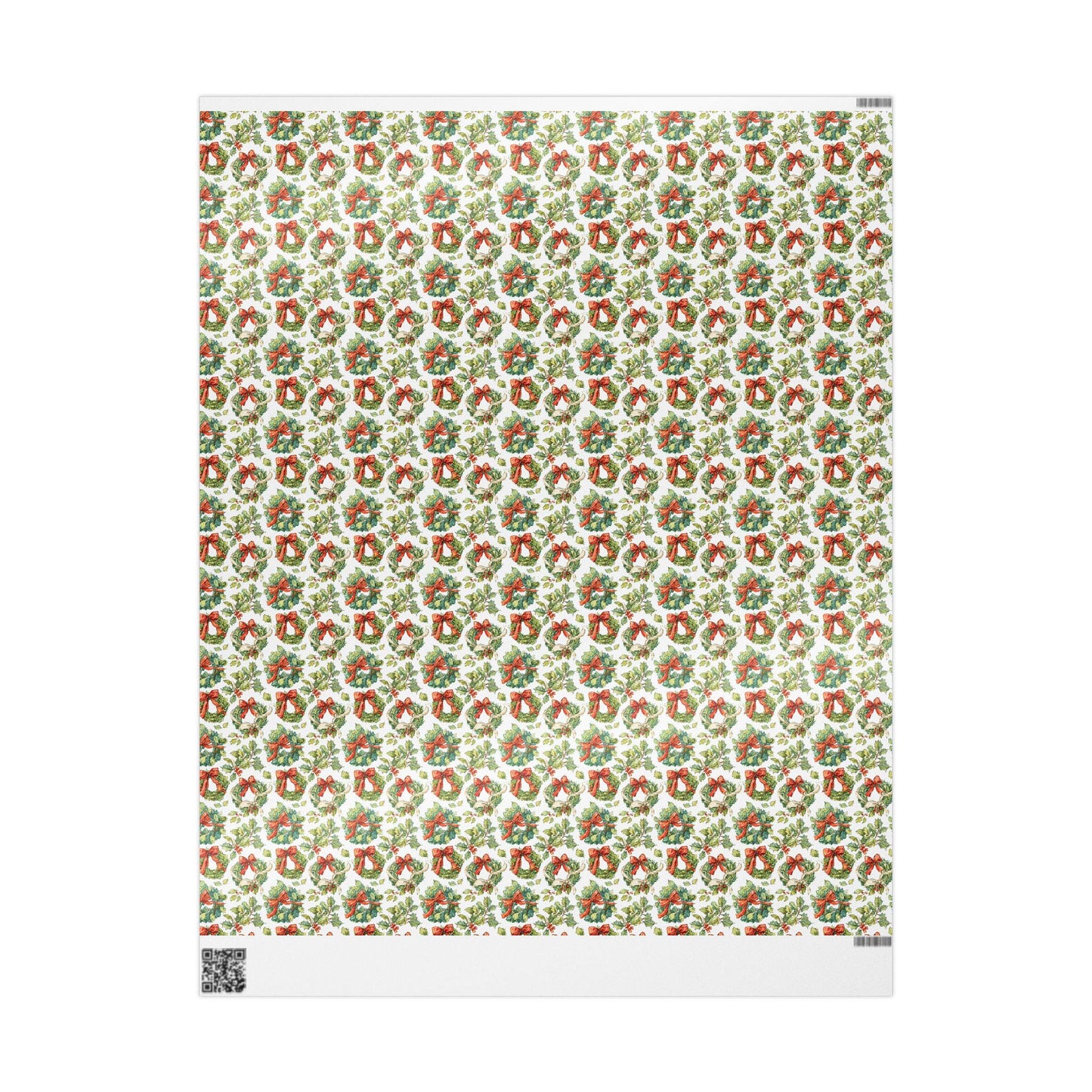 Vintage Christmas Wrapping Paper Roll, Retro Holiday Gift Wrap, Custom Christmas Packaging, Swedish Winter Print #1