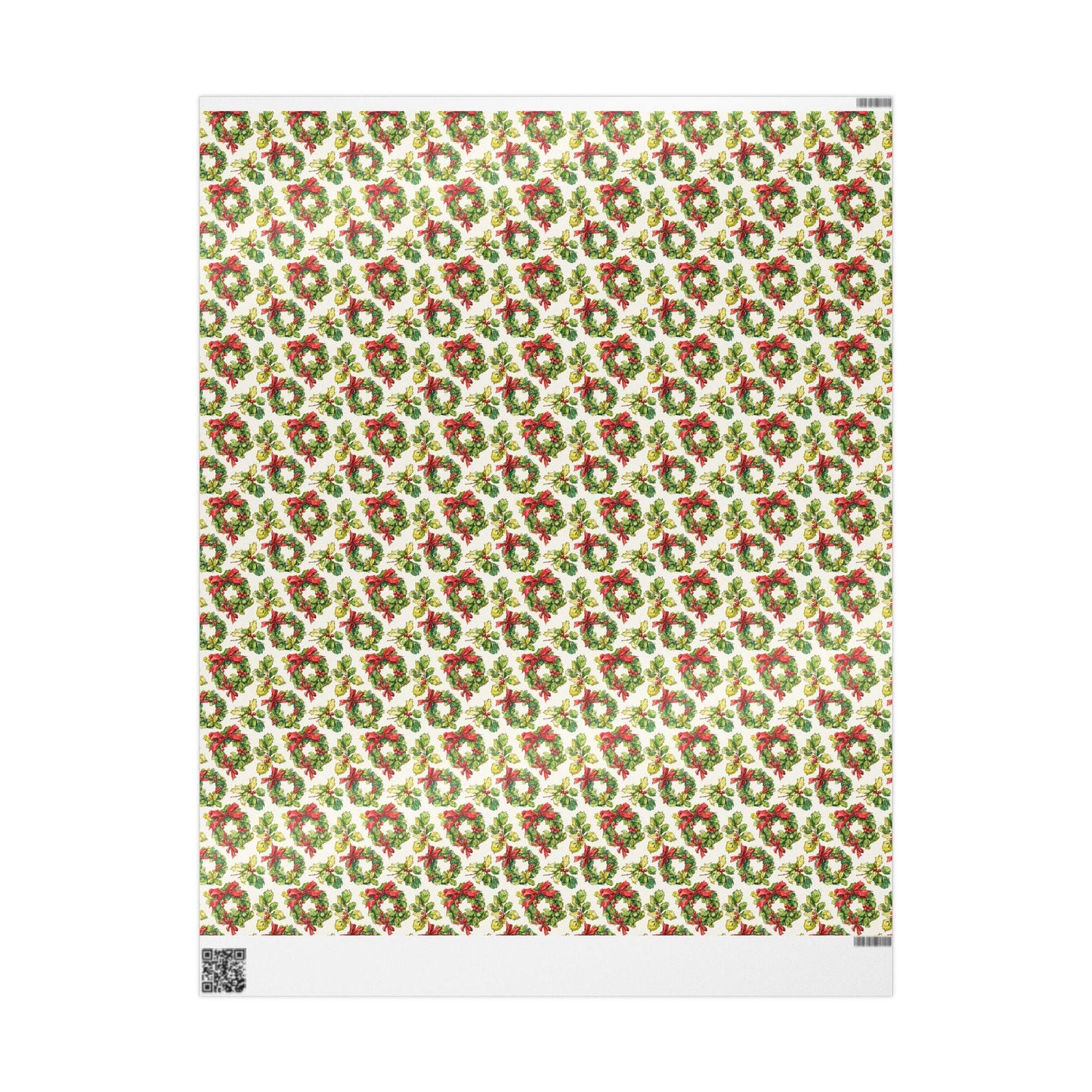 Retro Christmas Wrapping Paper, Vintage Style Gift Wrap Roll, Custom Christmas Packaging, Nordic Holiday Design #2
