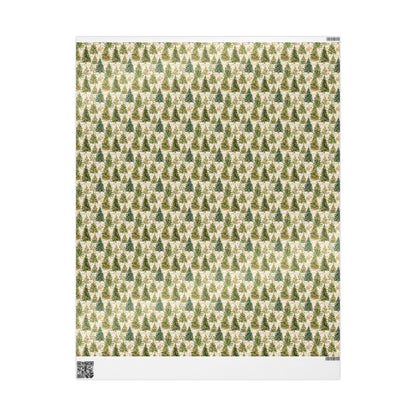 Custom Christmas Wrapping Paper, Vintage Style Gift Wrap Roll, Retro Holiday Packaging, Swedish Design #6