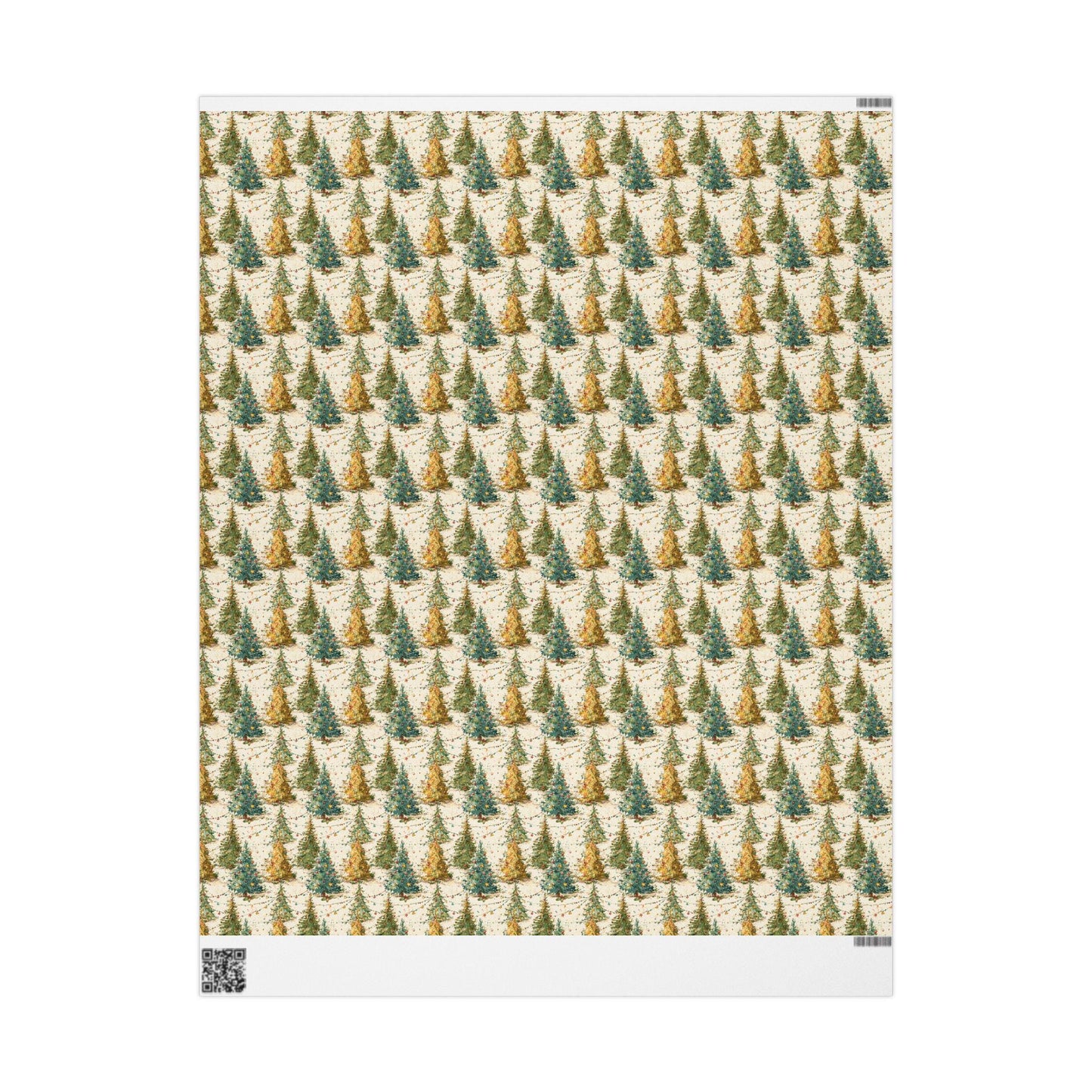 Swedish Christmas Wrapping Paper, Vintage Christmas Holiday Gift Wrap Roll, Retro Winter Print for Holiday Gifts #7