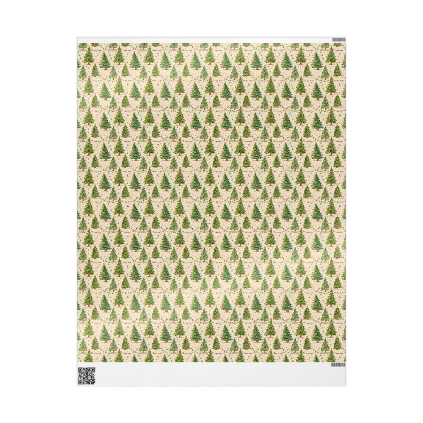 Vintage Christmas Wrapping Paper Roll, Scandinavian Holiday Gift Wrap, Retro Christmas Print, Custom Wrap #4