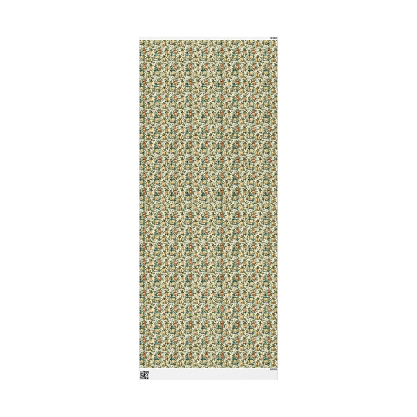 Retro Christmas Wrapping Paper, Vintage Style Wrap Roll, Retro Gift Packaging for the Holidays #21