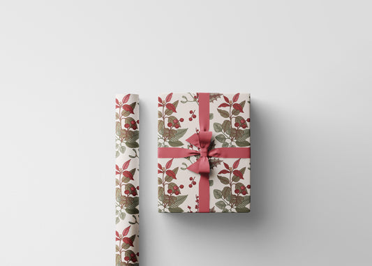 Retro christmas wrapping paper Unique Vintage Christmas Wrapping Paper Roll, Holiday Gift Wrap with Retro Design