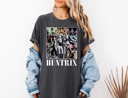 Kpop Demon Hunters Shirt, Huntrix Girl T-Shirt, Kpop idol group Shirt, Mira, Rumi, Joey Shirt,Demon Hunter Merch, Gift for Huntrix fan Shirt