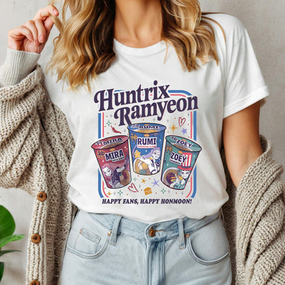 Kpop Demon Hunters Shirt, Huntrix Girl T-Shirt, Kpop idol group Shirt, Mira, Rumi, Joey Shirt,Demon Hunter Merch, Gift for Huntrix fan Shirt